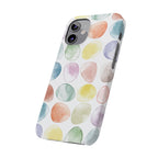 Colorful Watercolor Organic Circle Phone Cases