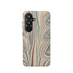 Italian Beige & Blue Marble Phone Case - Dual Layer Case - Impact-Resistant Durable Case for Apple & Samsung