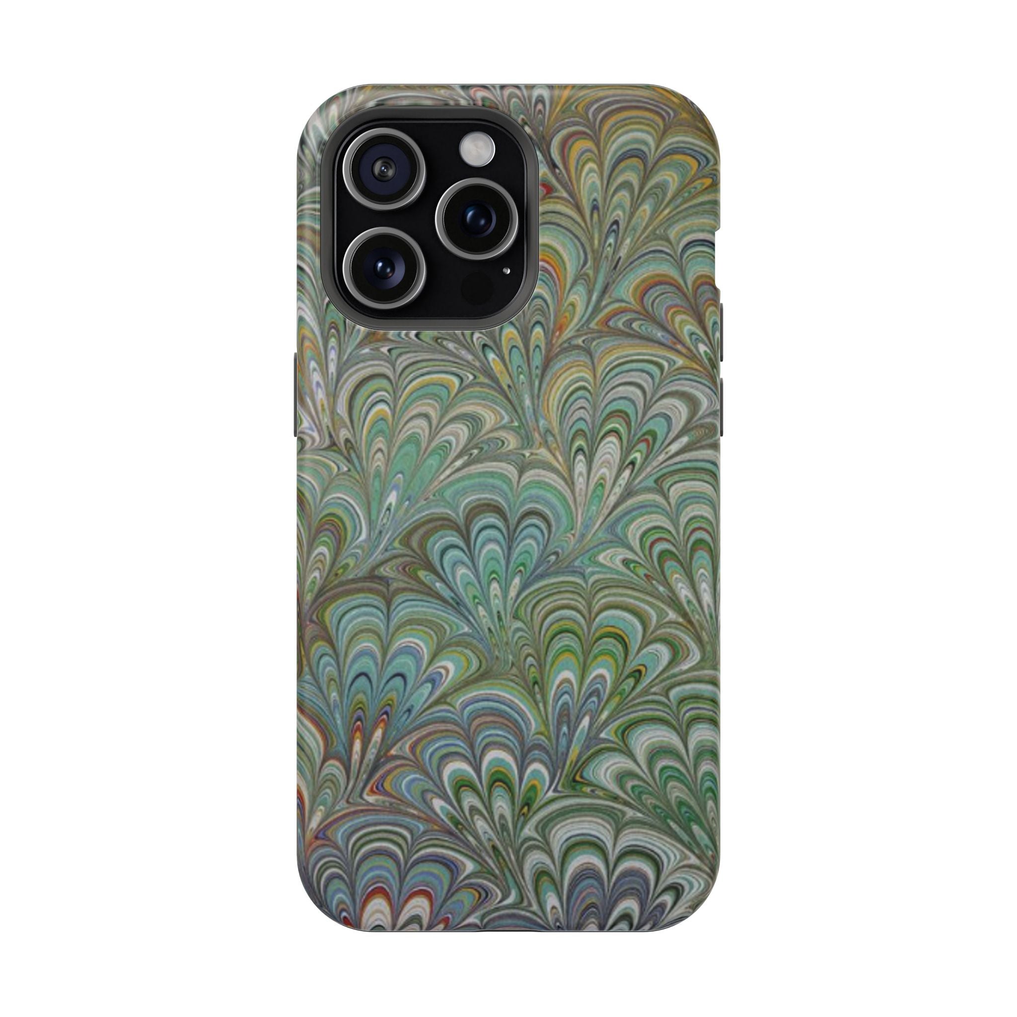 Italian Peacock Green Highly Durable Phone Case for Apple + Samsung