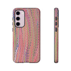 Pink Pastels Feather Marbled Vintage Design iPhone 16 + Samsung + Apple + Google - all models