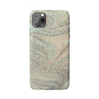 Mint + Green Italian Marbled Phone Case, Mag Safe