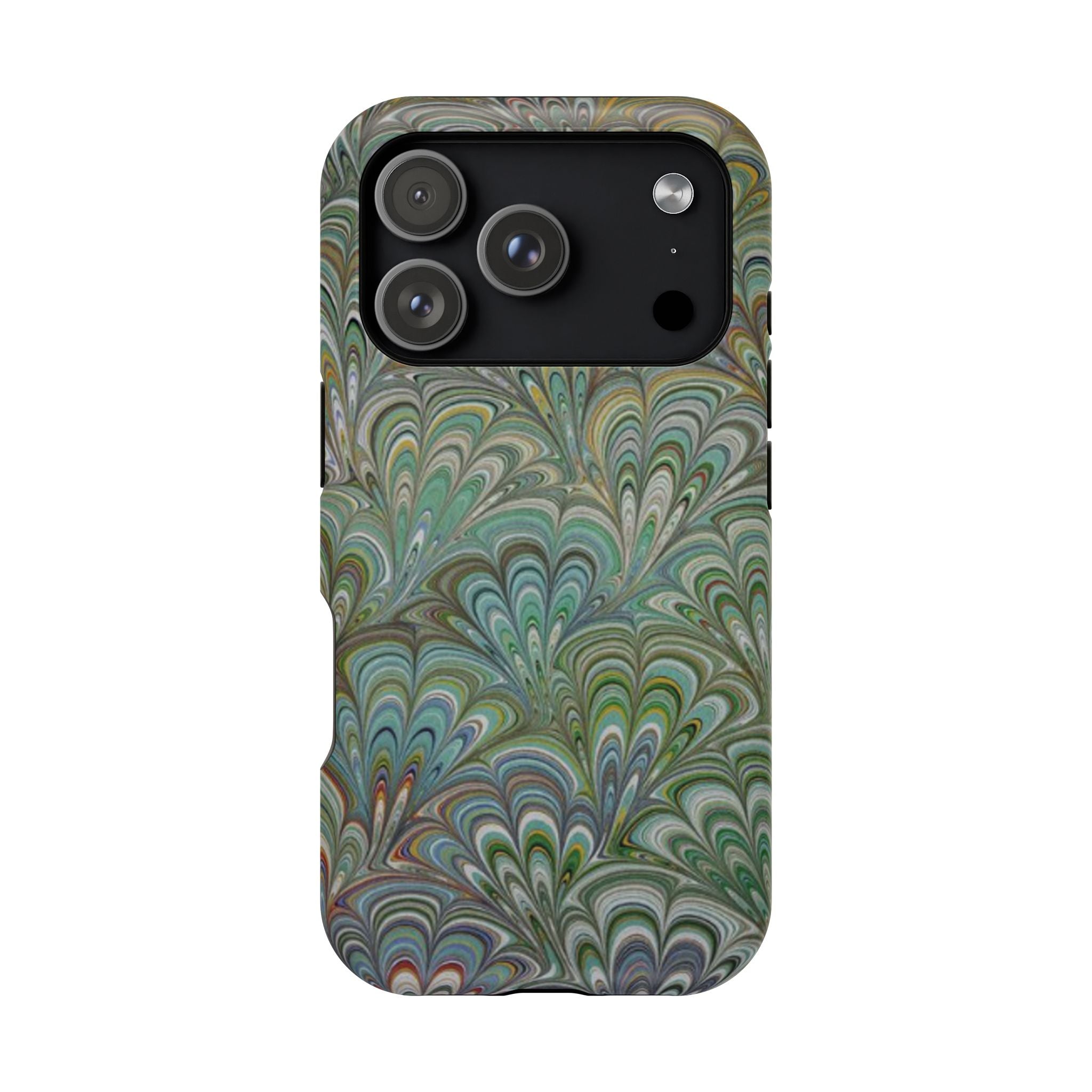 Italian Peacock Green Highly Durable Phone Case for Apple + Samsung