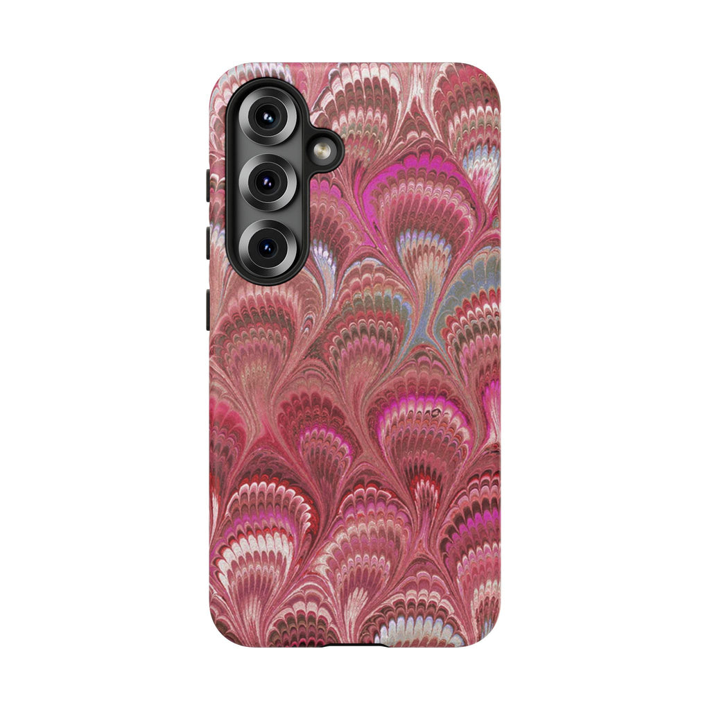 Shades of Pink Marbled Phone Case — Tough Protective Phone Cover