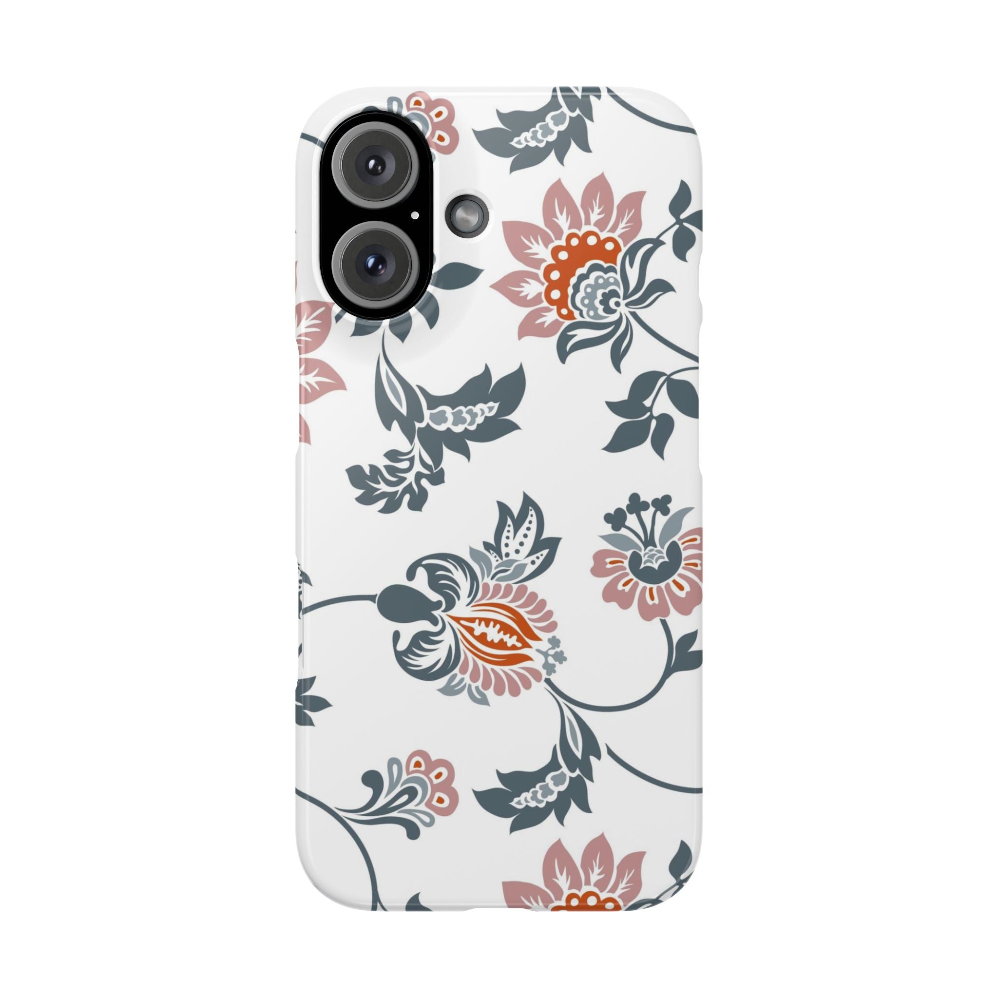 Pink and Green Floral