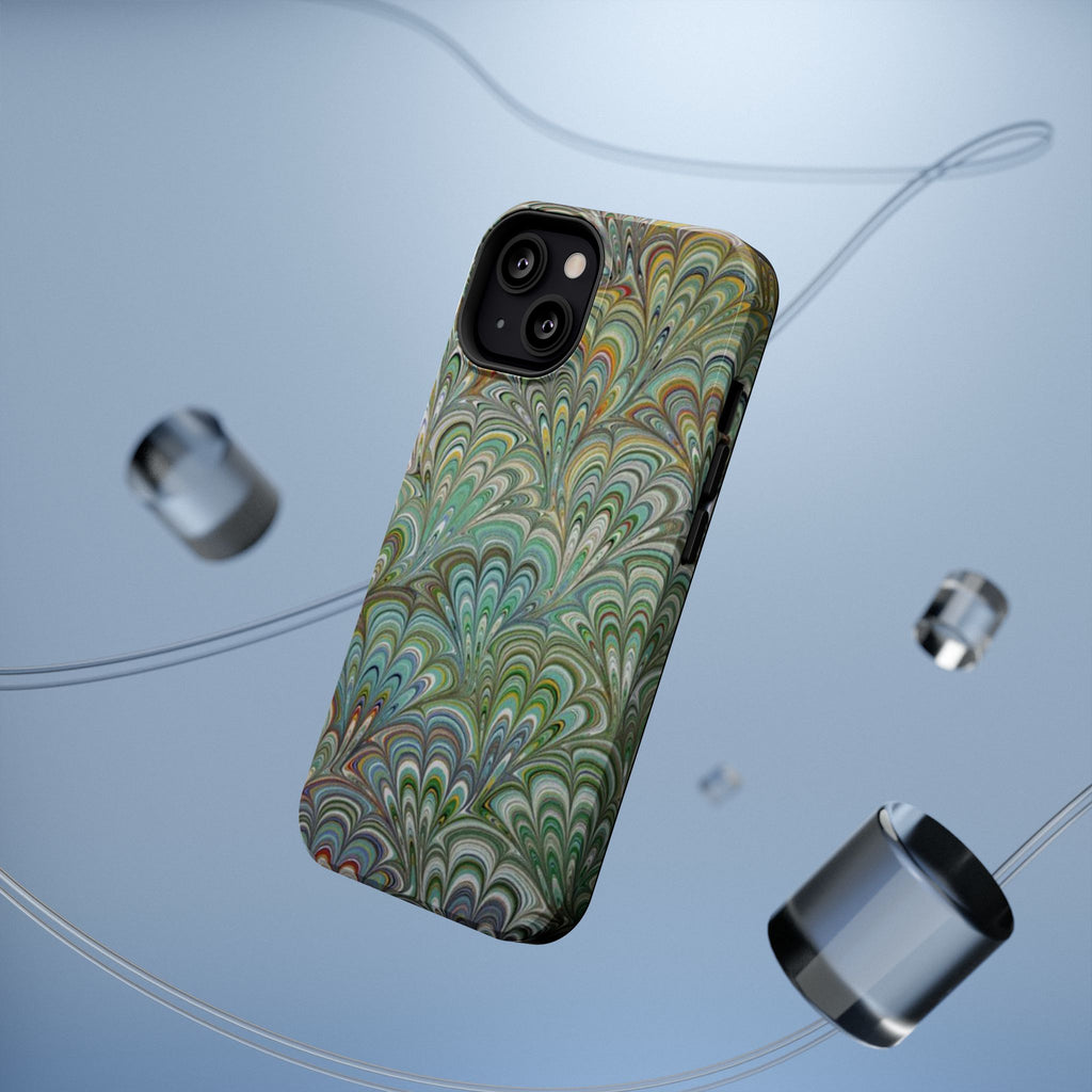 Italian Peacock Green Highly Durable Phone Case for Apple + Samsung