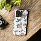 Pink and Green Floral