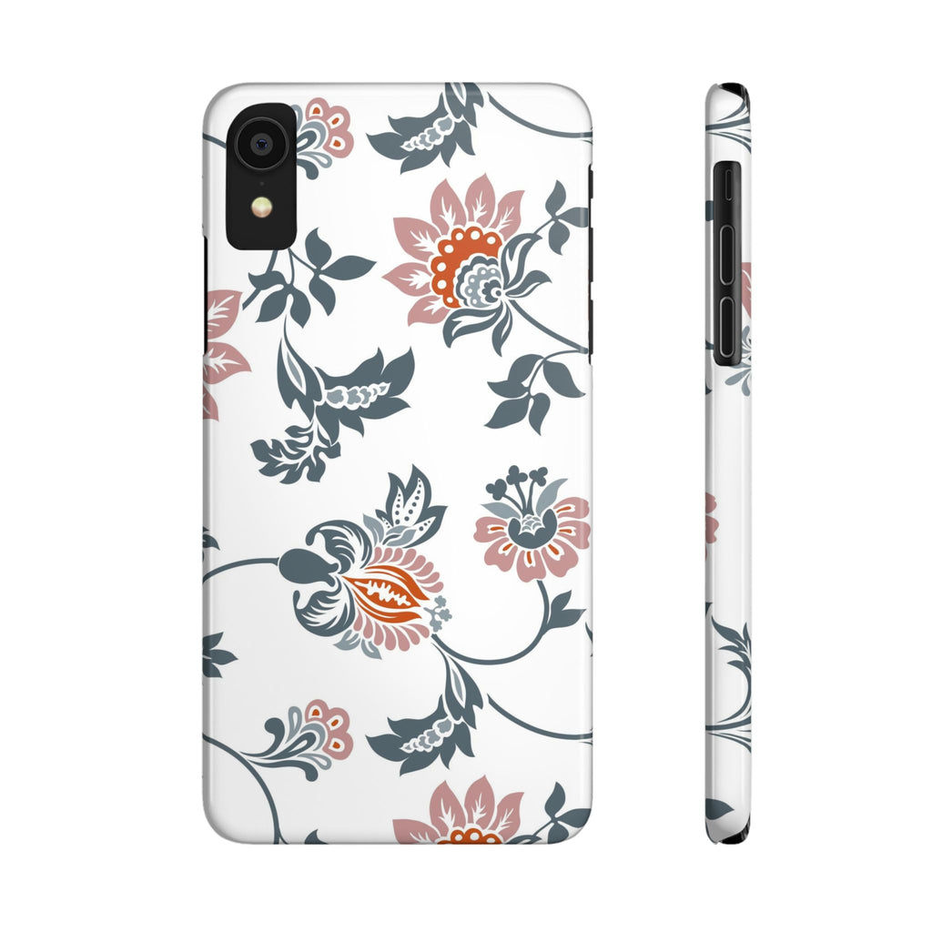 Pink and Green Floral