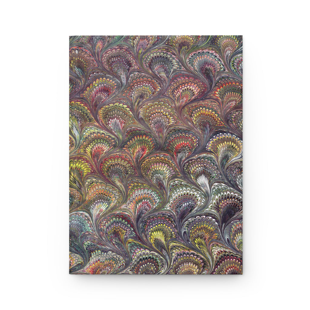 Feather Marble Journal Multi-Color