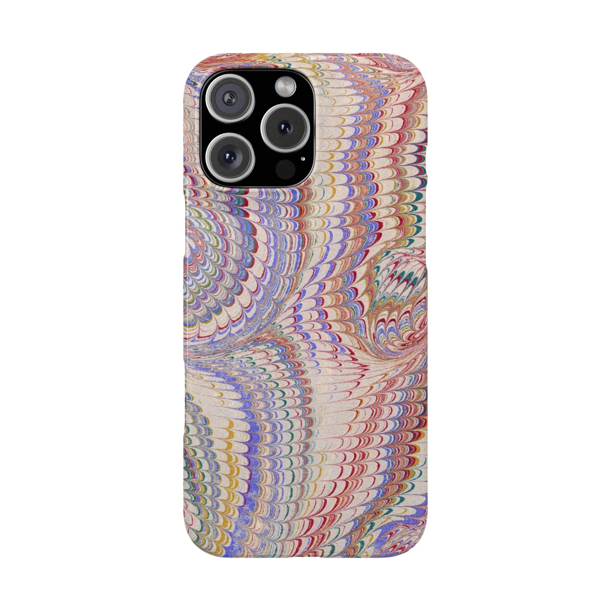Pink Pastel Marbled Design, Italy Feather IPHONE17 + All Phone Cases