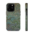 Italian Peacock Green Highly Durable Phone Case for Apple + Samsung