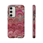 Shades of Pink Marbled Phone Case — Tough Protective Phone Cover