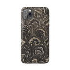 Black Italian Marble Design Slim iPhone 17 + all models Phone Cases