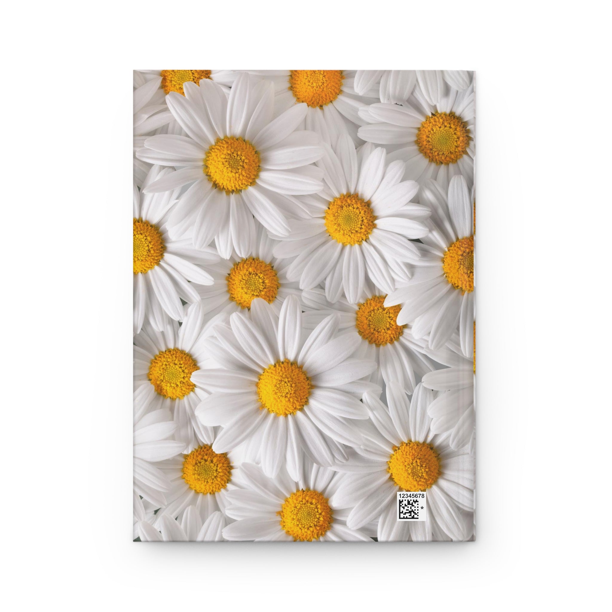 Daisy Spring Floral Design Hardcover Journal Matte