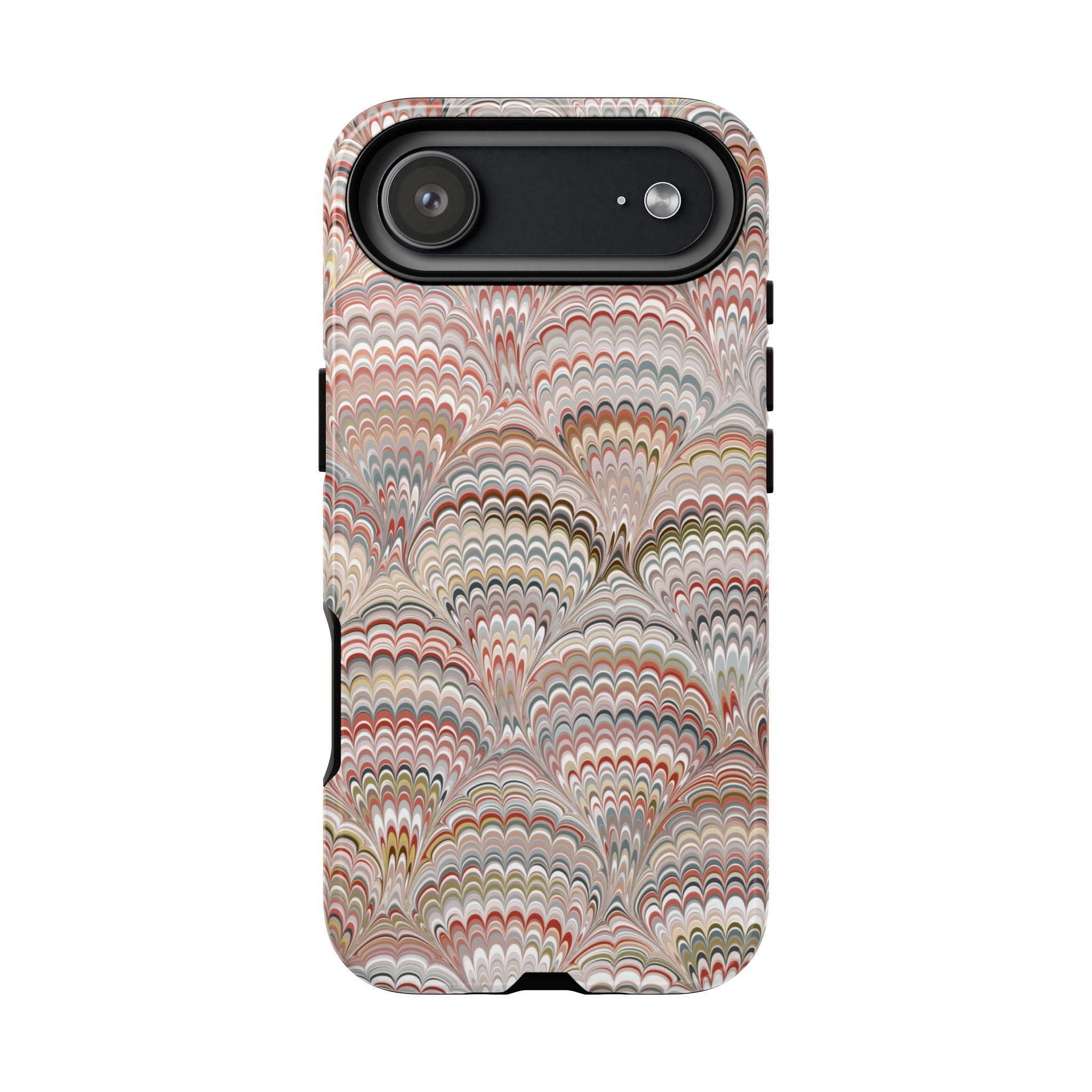 Beige Italian Marble Design - Dual Layer Phone Cases