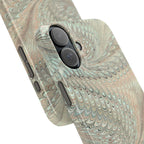Mint + Green Italian Marbled Phone Case, Mag Safe