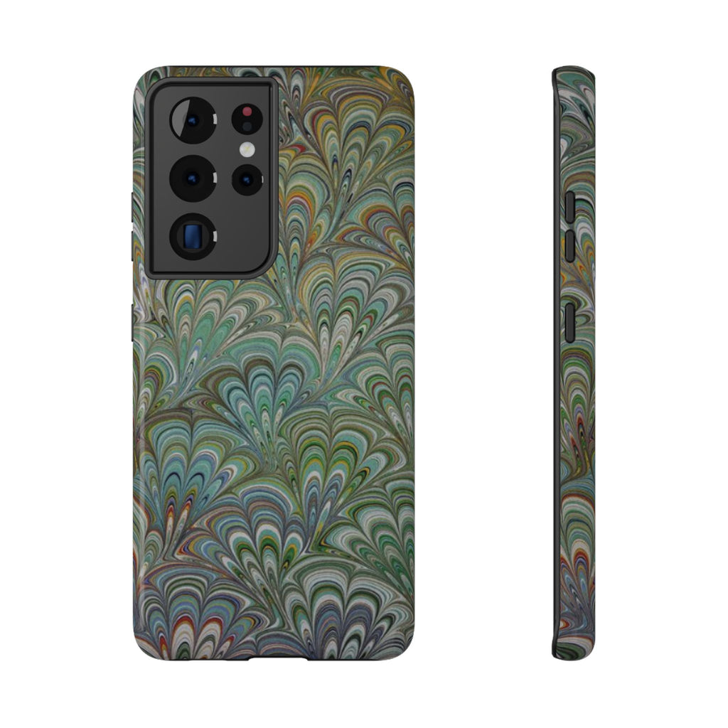 Italian Peacock Green Highly Durable Phone Case for Apple + Samsung