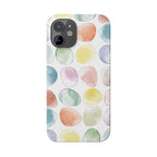 Colorful Watercolor Organic Circle Phone Cases