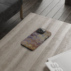Italian Marbled Design, Multi-Colored Pallet, Slim Phone Cases, Case-Mate