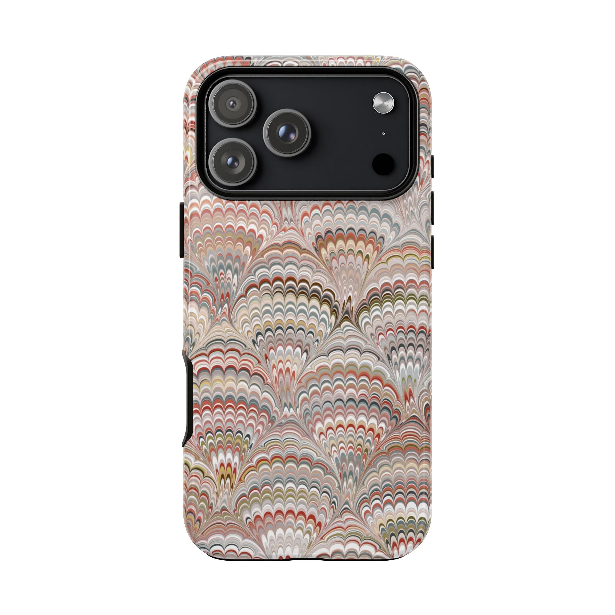 Beige Italian Marble Design - Dual Layer Phone Cases