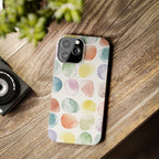 Colorful Watercolor Organic Circle Phone Cases