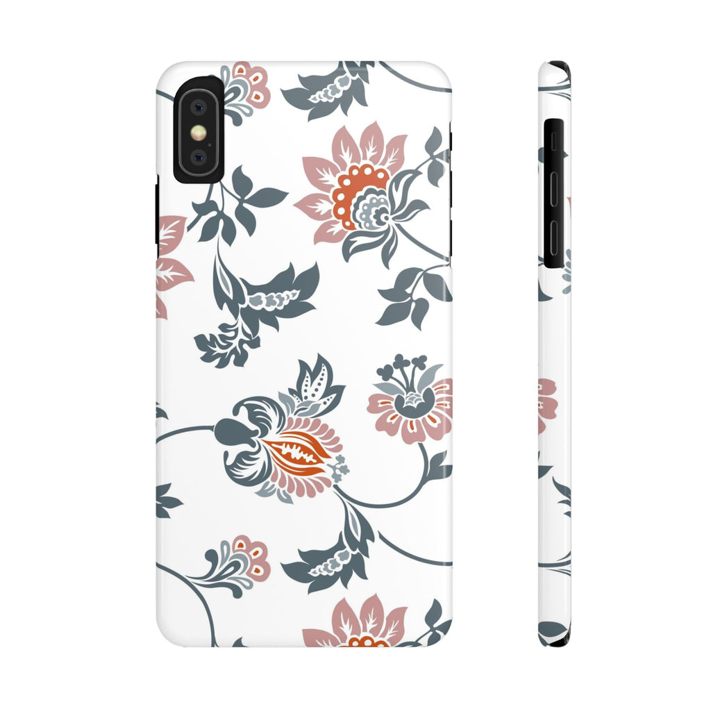 Pink and Green Floral