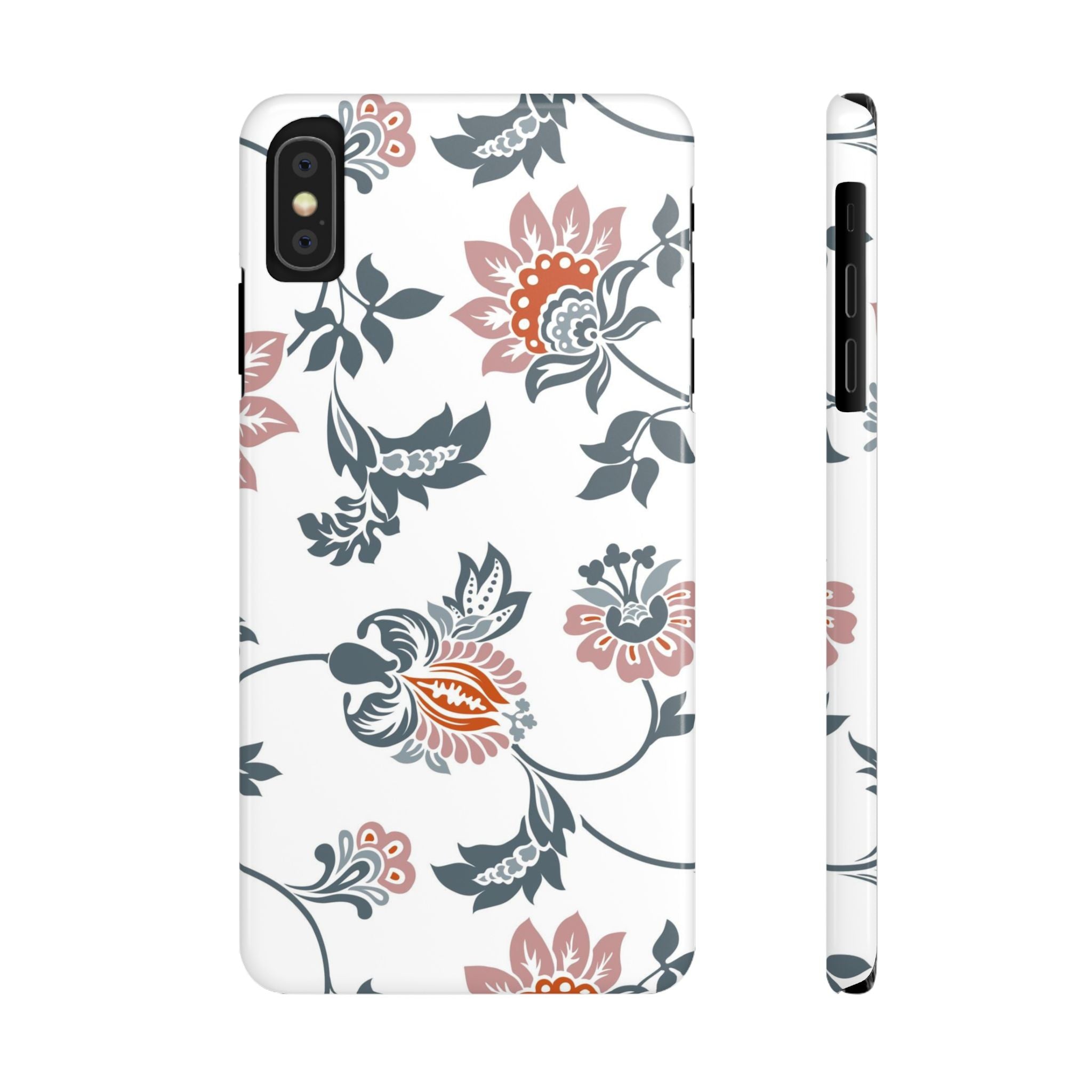 Pink and Green Floral