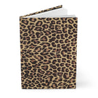 Leopard Print on Hardcover Journal Matte