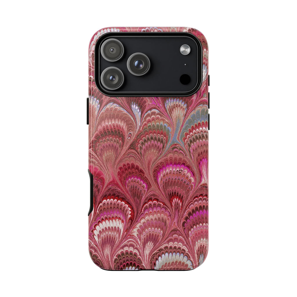 Shades of Pink Marbled Phone Case — Tough Protective Phone Cover