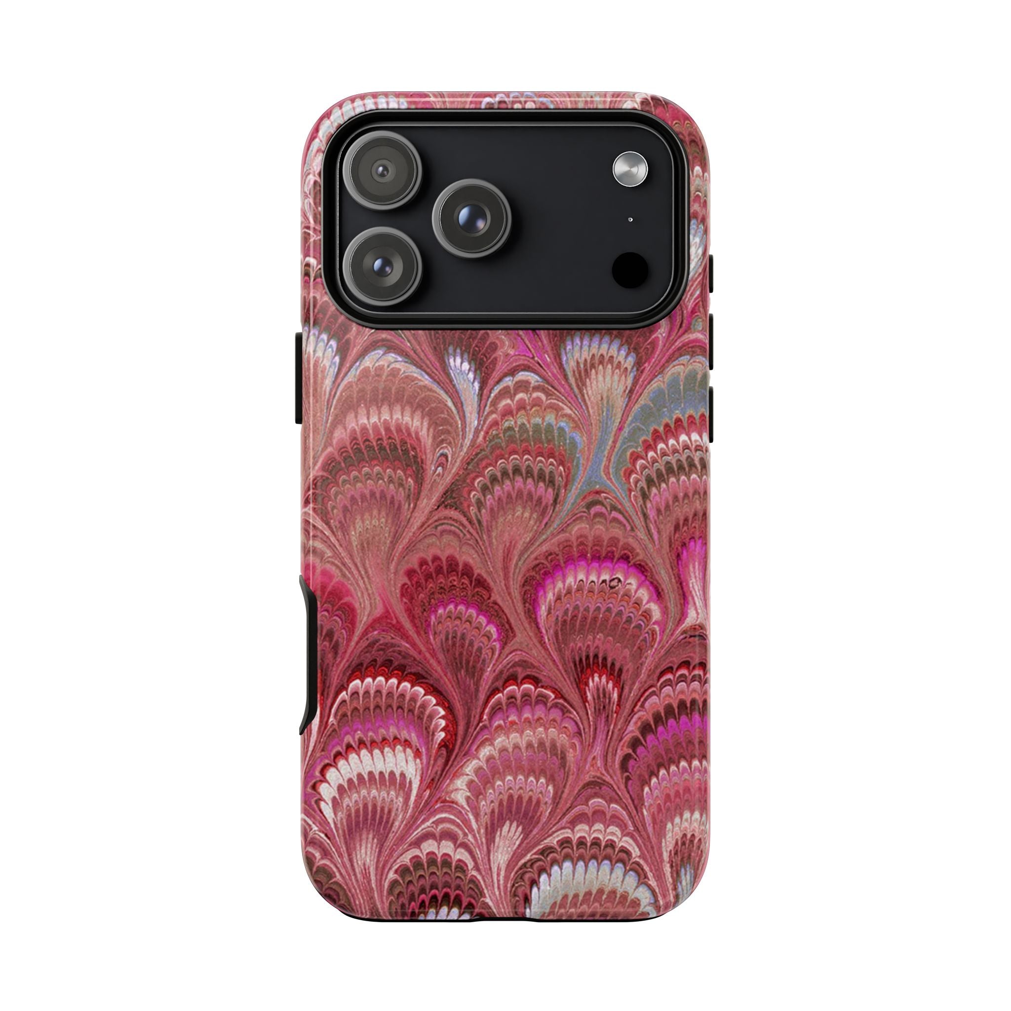 Shades of Pink Marbled Phone Case — Tough Protective Phone Cover