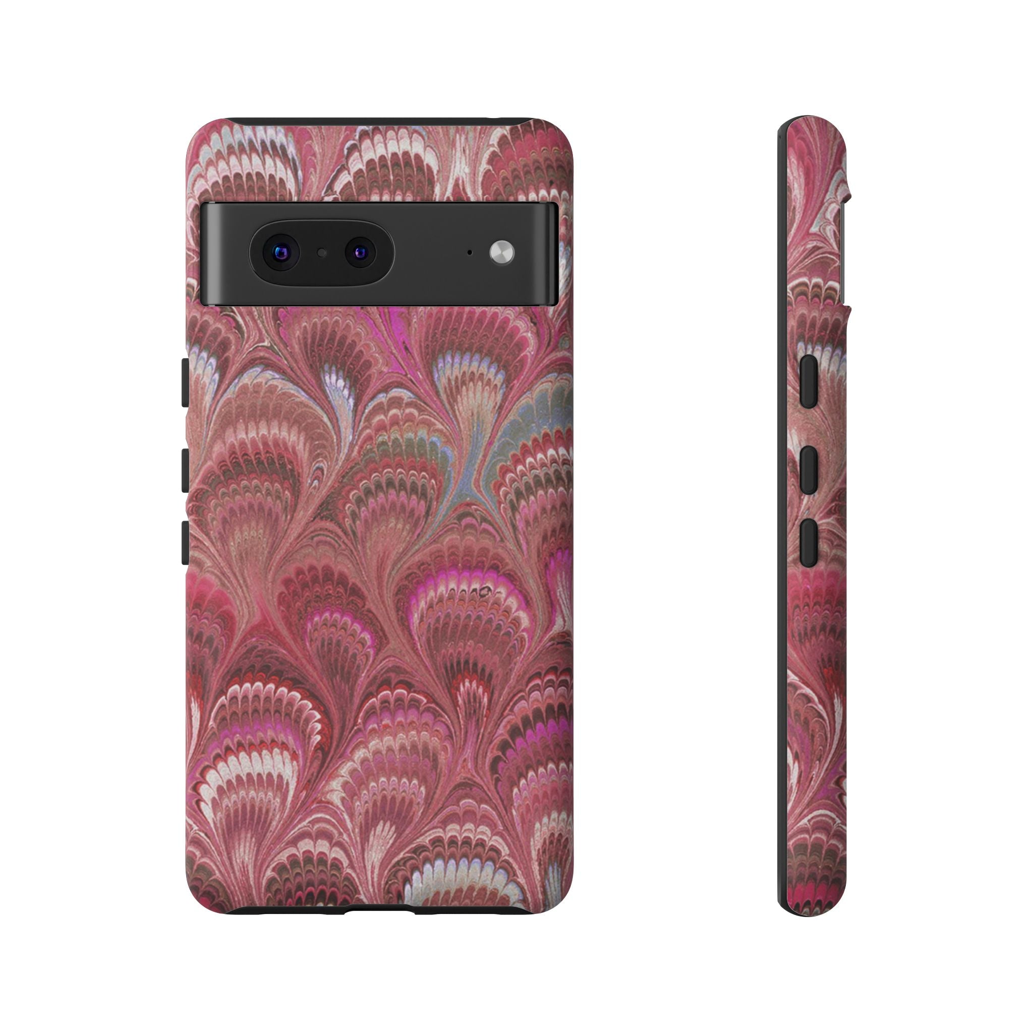 Shades of Pink Marbled Phone Case — Tough Protective Phone Cover