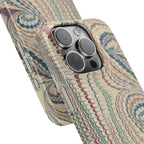 Beige and Neutrals Italian Vintage Marbled Paper Design on iPhone 17 + All Cases