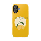 Italian Limoncello Yellow Phone Cases with Lemons IPHONE16 and all sizes
