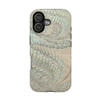 Mag Safe Italian Marble - Green Mint Dual Layer Phone Case