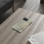 Mint + Green Italian Marbled Phone Case, Mag Safe