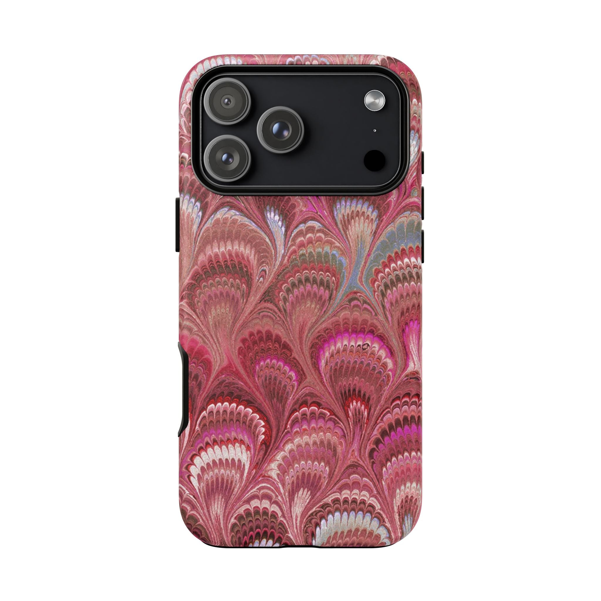 Shades of Pink Marbled Phone Case — Tough Protective Phone Cover