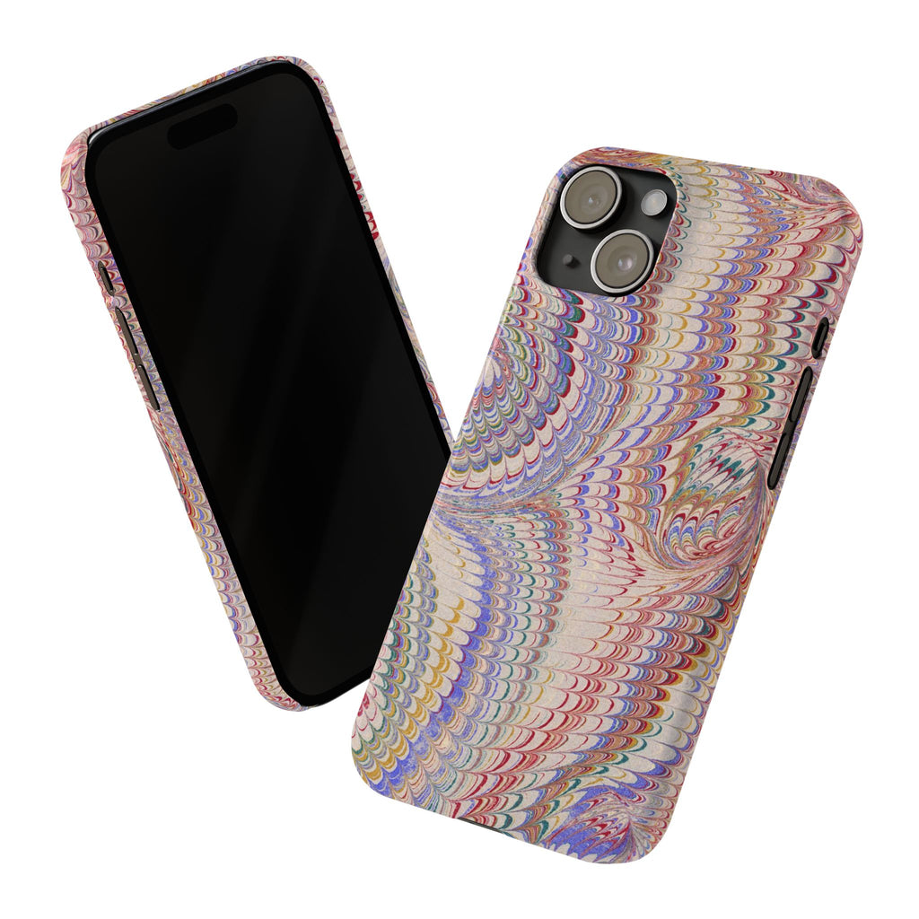 Pink Pastel Marbled Design, Italy Feather IPHONE17 + All Phone Cases