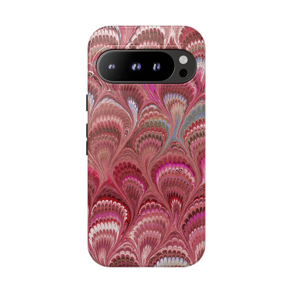 Shades of Pink Marbled Phone Case — Tough Protective Phone Cover