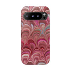 Shades of Pink Marbled Phone Case — Tough Protective Phone Cover