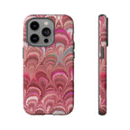 Shades of Pink Marbled Phone Case — Tough Protective Phone Cover