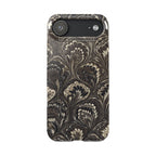 Black Italian Marble Design Slim iPhone 17 + all models Phone Cases