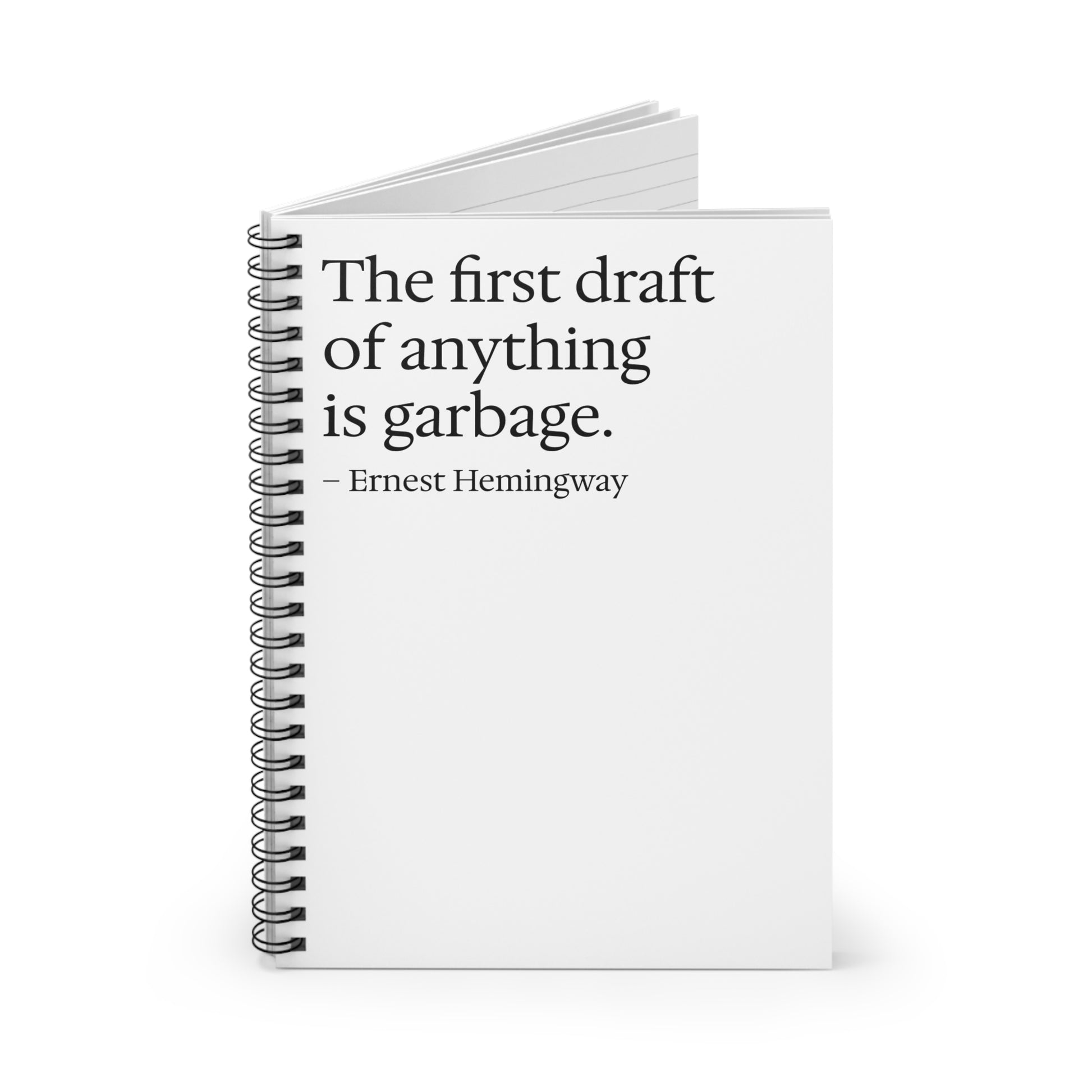Funny Quote Spiral Notebook, Journal, Diary - Ruled Line