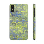 Bright Green and Blue