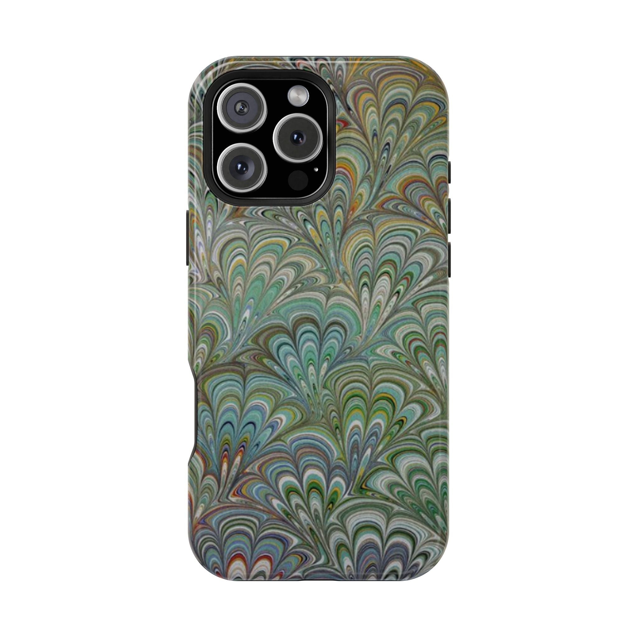 Italian Peacock Green Highly Durable Phone Case for Apple + Samsung