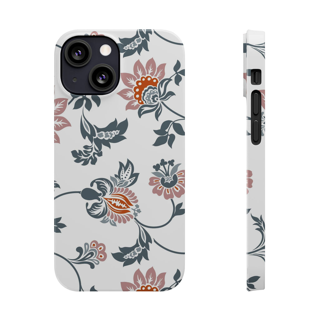 Pink and Green Floral