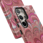 Shades of Pink Marbled Phone Case — Tough Protective Phone Cover