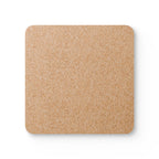 Italian Marbled Cork Coaster Set, Modern Minimalist Drink Coasters (4-Pack)
