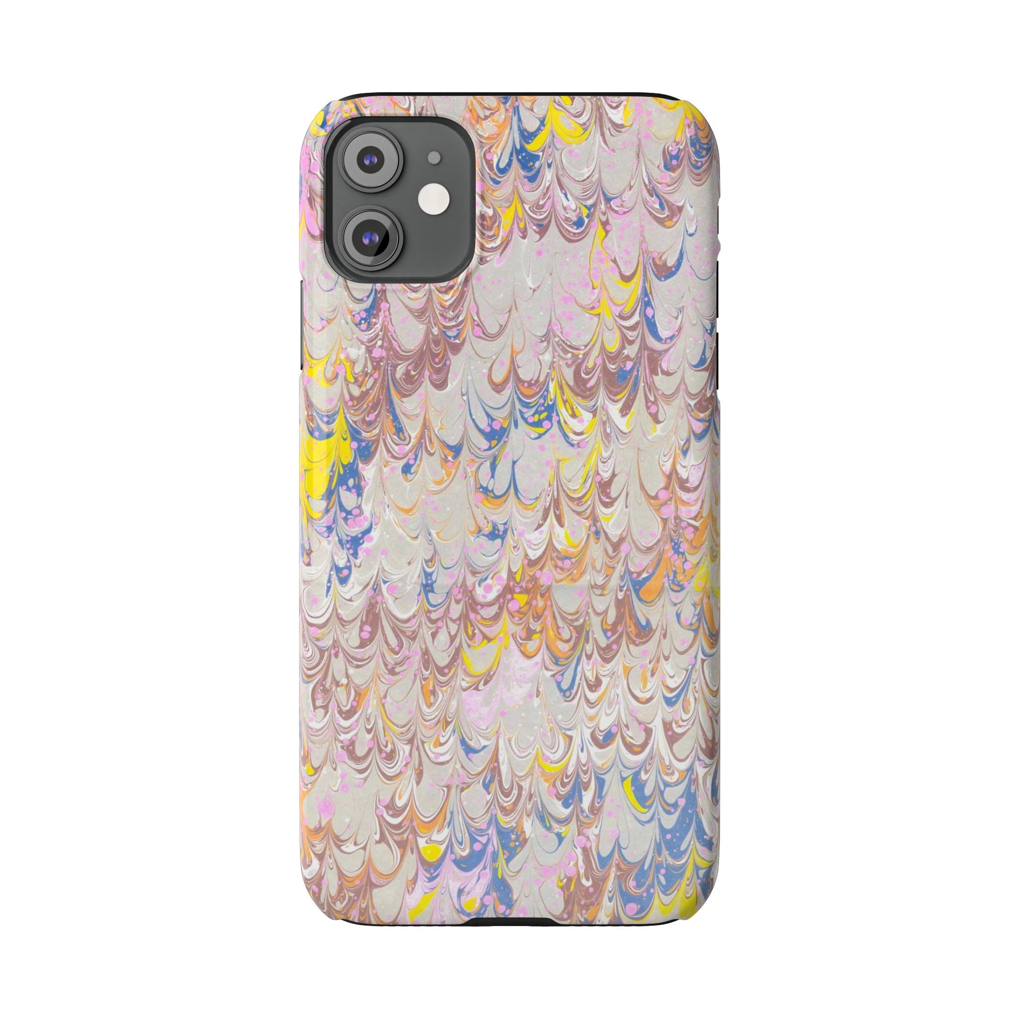 Multi-Color Italian Marbled Designed, Slim Phone Cases, Case-Mate
