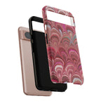 Shades of Pink Marbled Phone Case — Tough Protective Phone Cover