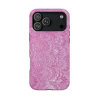 Pink + White Marble Phone Case - Dual Phone Case Design