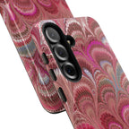Shades of Pink Marbled Phone Case — Tough Protective Phone Cover